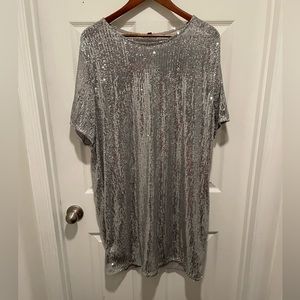 Fashion Nova disco ball dress